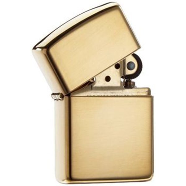 Zippo Lighter Photo & Text Engraved Solid Brass - Engraved Memories
