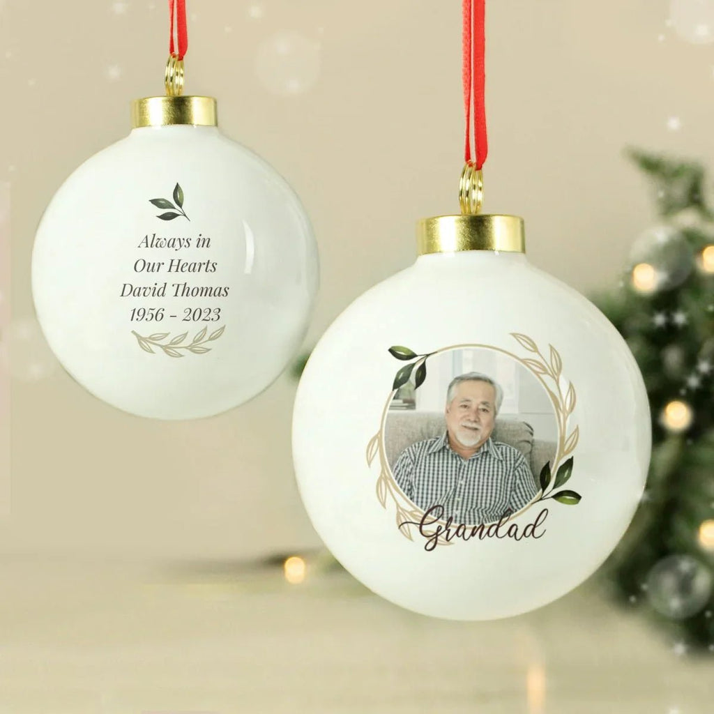 Christmas Tree Baubles & Ornaments - Engraved Memories