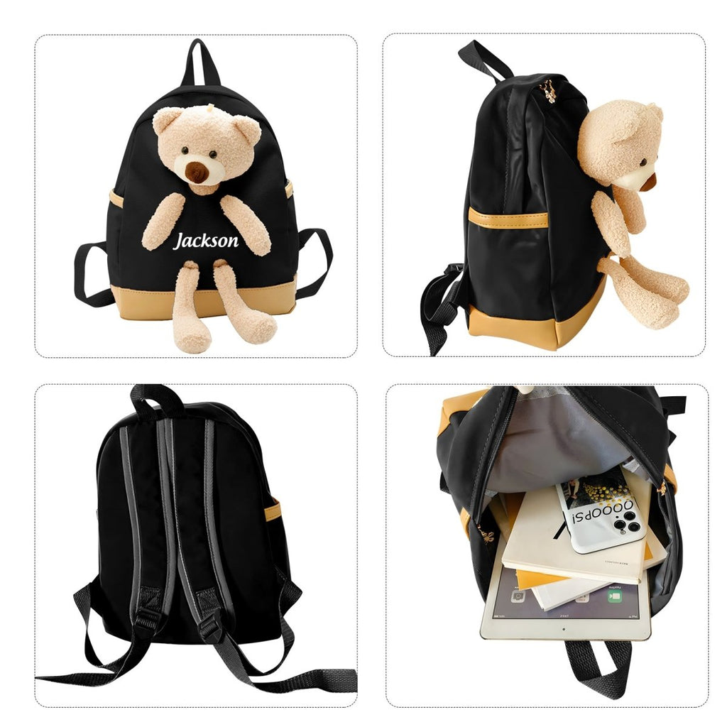 Soft toy backpack for toddlers and preschoolers