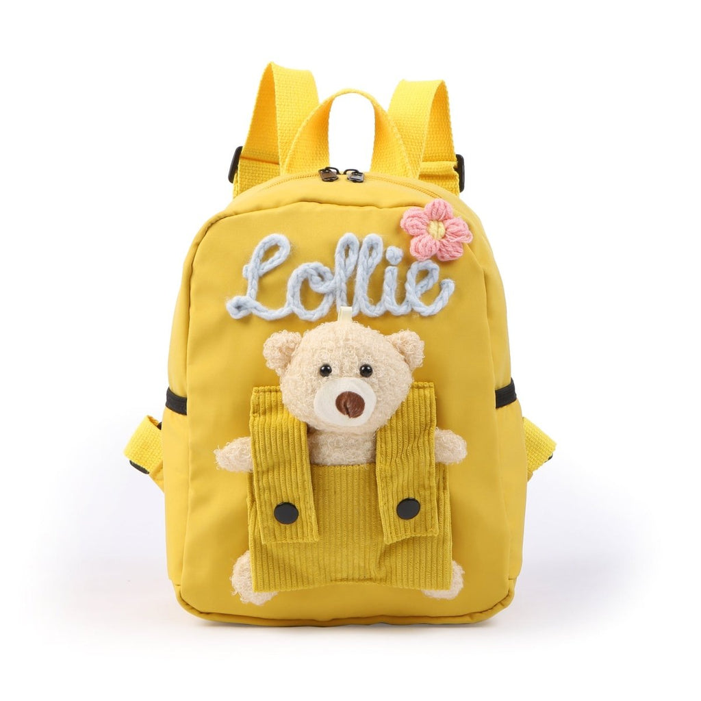 Cute bear-themed gift backpack for preschoolers
