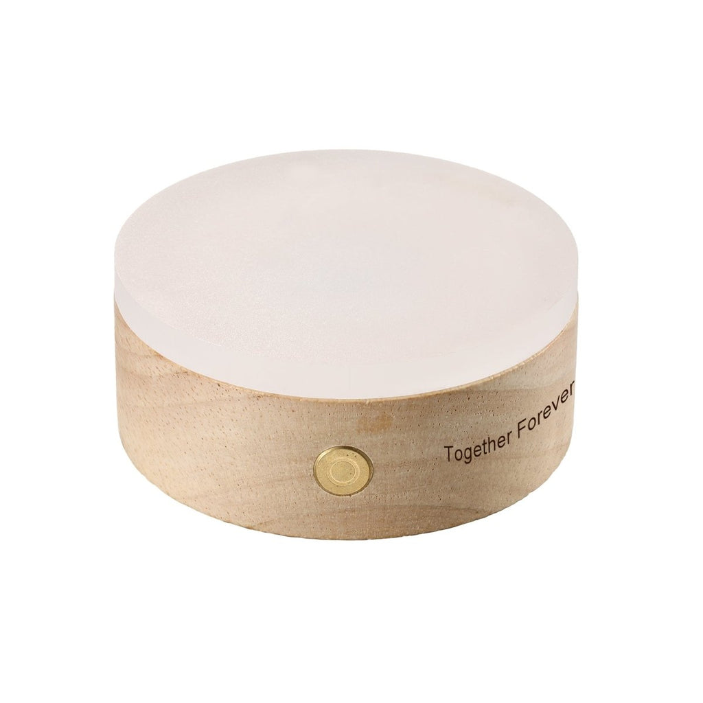 Engravable Display Base Engraved LED Base - Personalized Wooden Light Base by Cmoffer ...