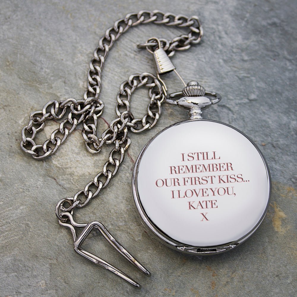 Personalised Heritage Pocket Watch - Engraved Memories