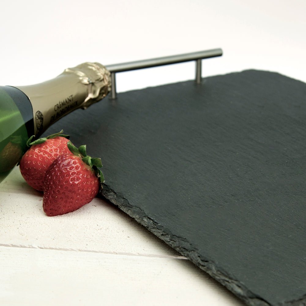 Personalised Slate Breakfast In Bed Tray - Engraved Memories