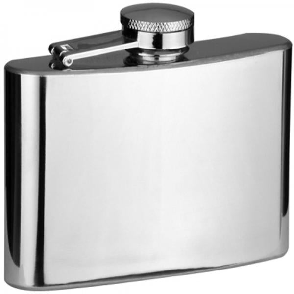 4oz St. Steel Hip Flask Photo Engraved Father's day gift - Engraved Memories