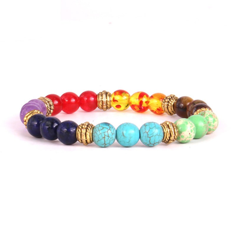 Colorful agate monarch stone bracelet, gold/white gold plated, personalized natural stone jewelry.