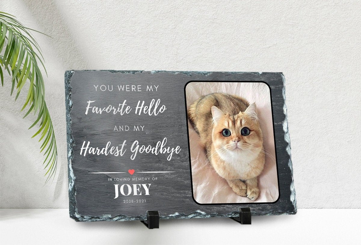 Personalised cat sale memorial