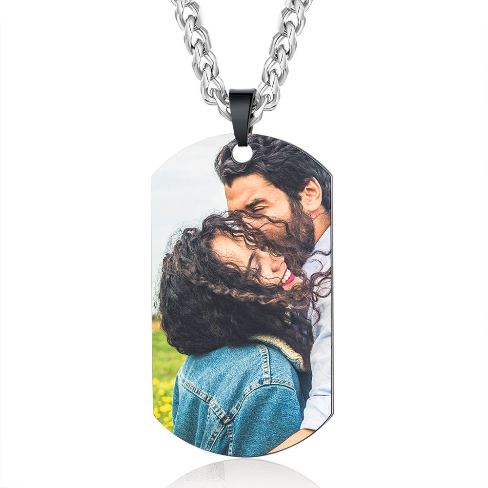 Mens custom dog tags top