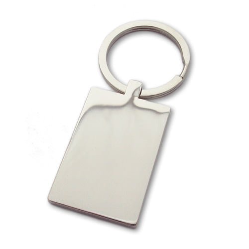 Personalized 'Love you to the moon and back' keyring, engraved photo/message on back, 36mm x 25mm