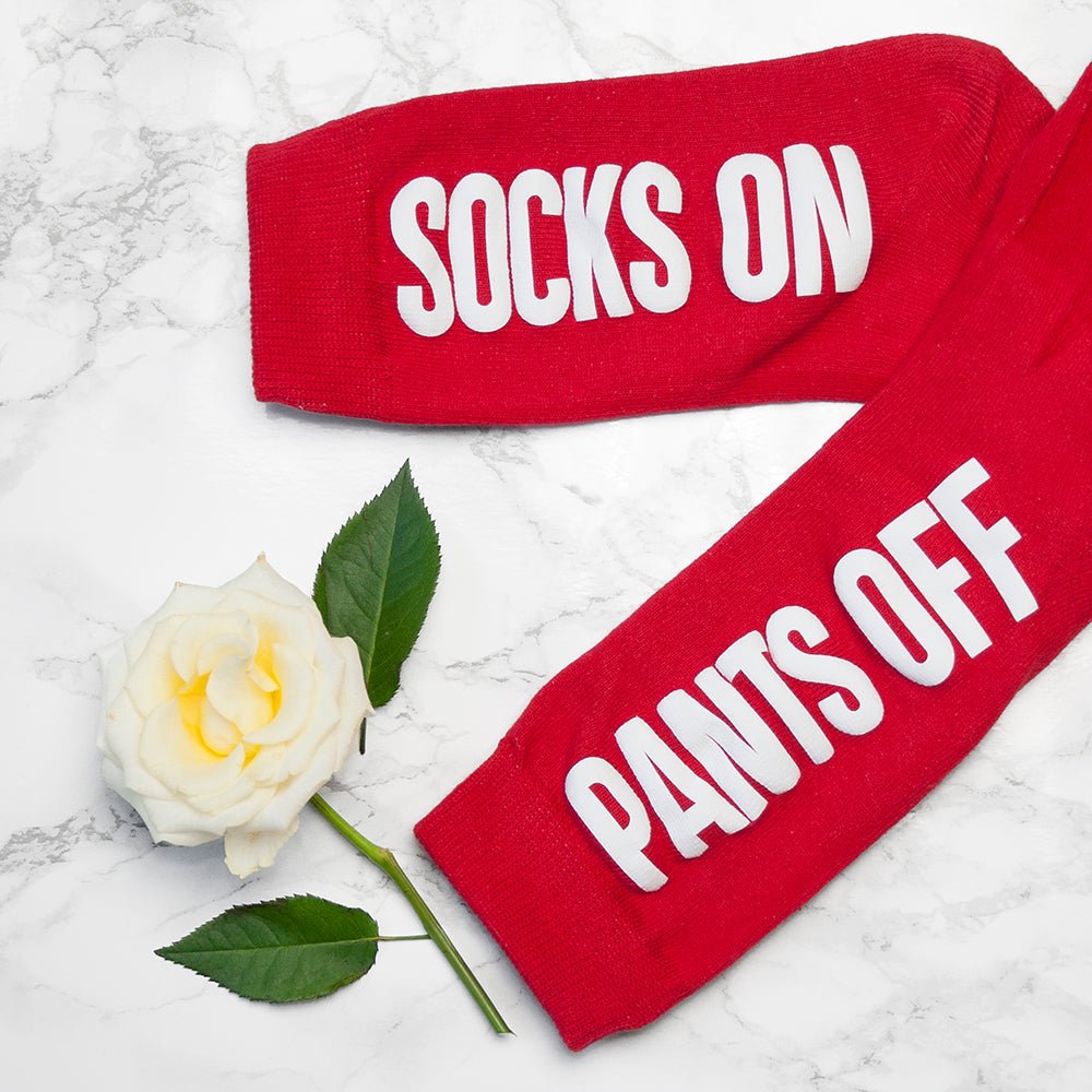 Personalised Cheeky Valentine's Socks - Engraved Memories