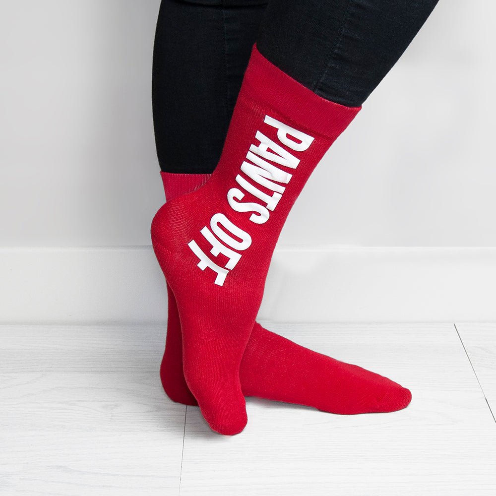 Personalised Cheeky Valentine's Socks - Engraved Memories