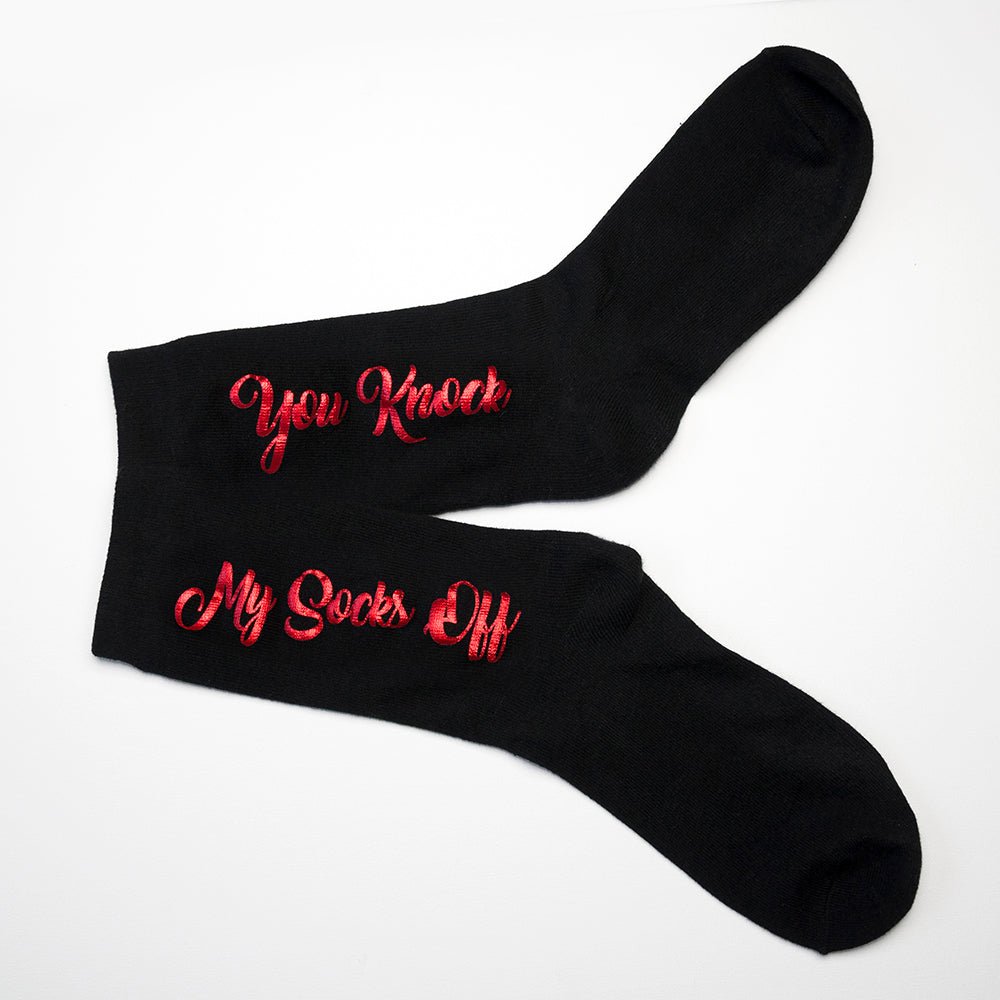Personalised Cheeky Valentine's Socks - Engraved Memories