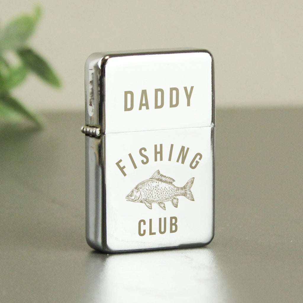 Personalised Fishing Lighter, Father's day Gift for Men - Engraved Memories