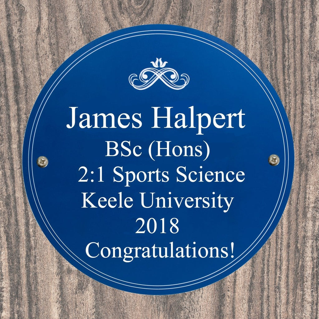 Personalised Heritage Plaque, Father's day Gift for Men - Engraved Memories