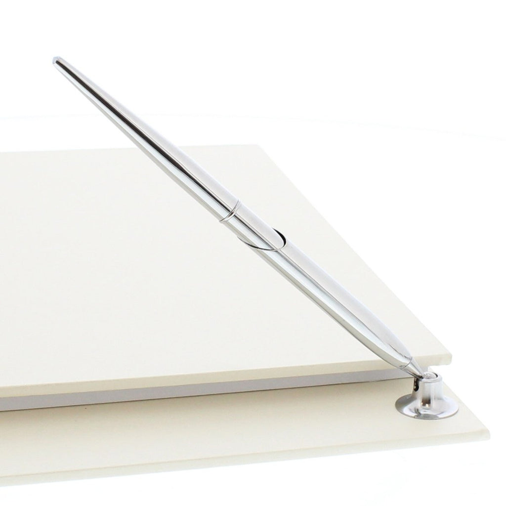 Personalised In Loving Memory Hardback Guest Book & Pen, Memorial Book - Engraved Memories