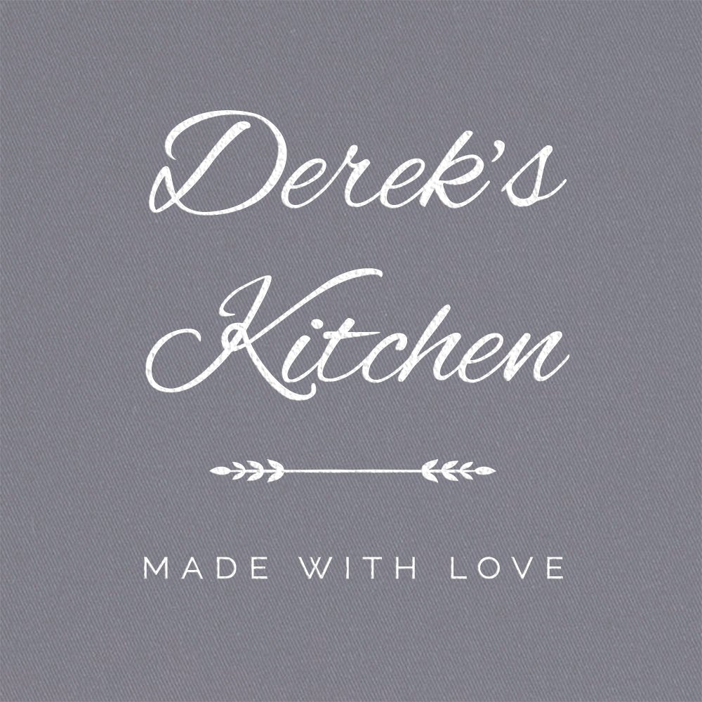 Personalised Made with Love Apron - Engraved Memories