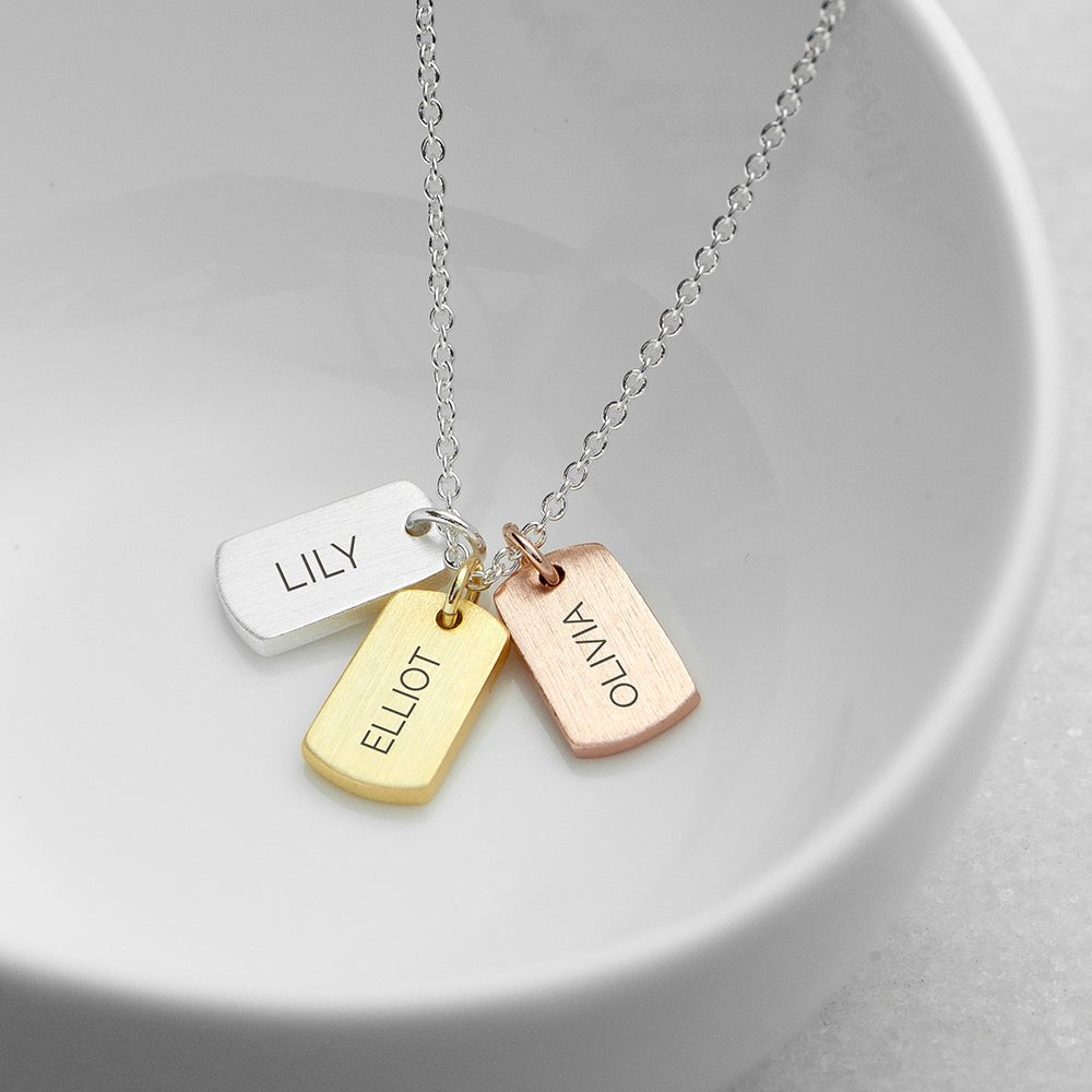 Personalised My Family Special People Necklace - Engraved Memories