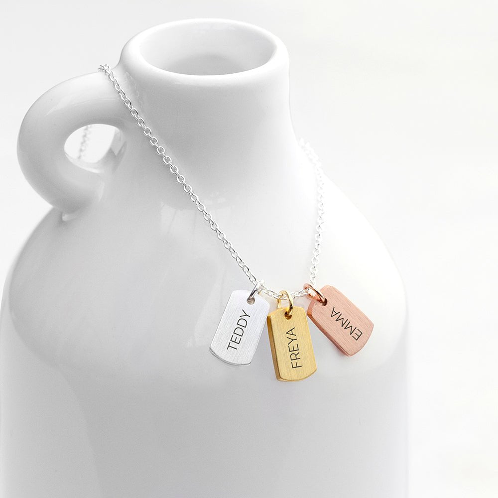 Personalised My Family Special People Necklace - Engraved Memories