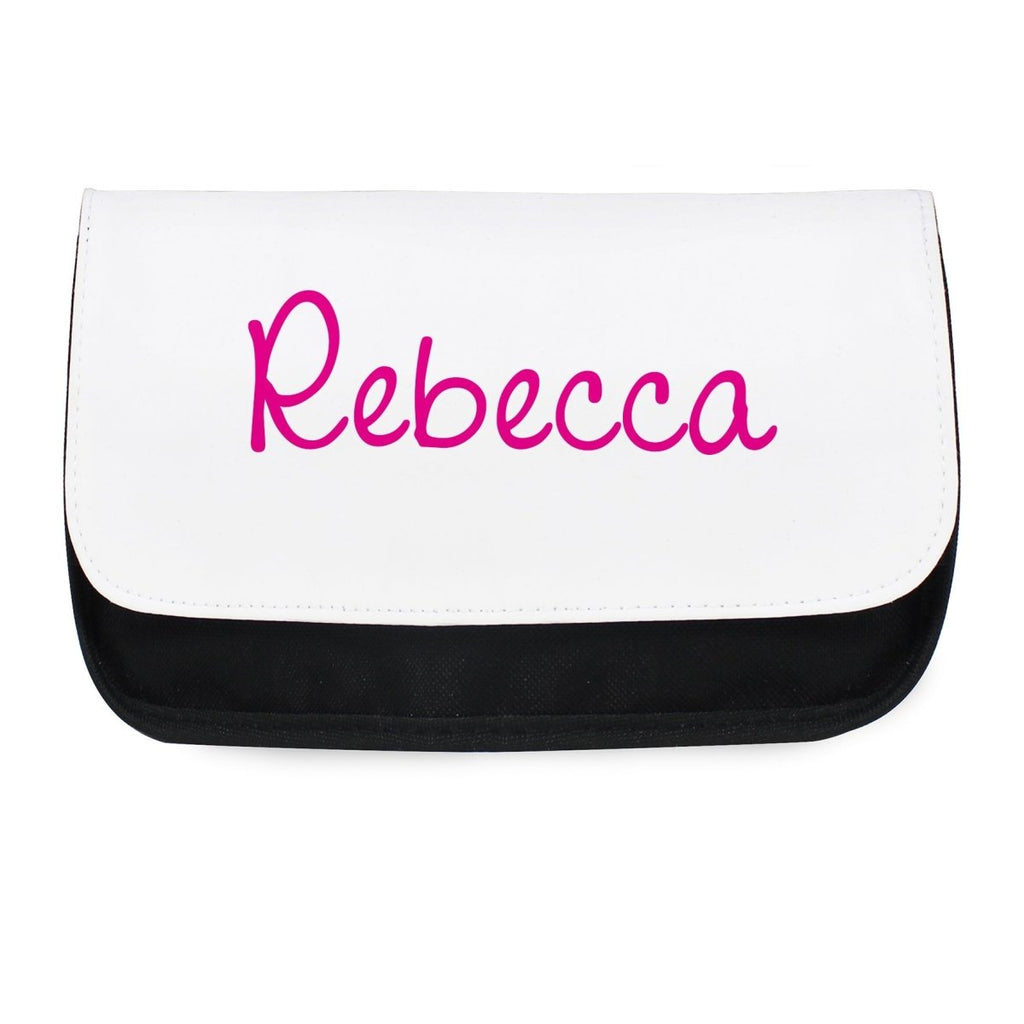 Personalised Pink Name Island Make Up Bag - Engraved Memories