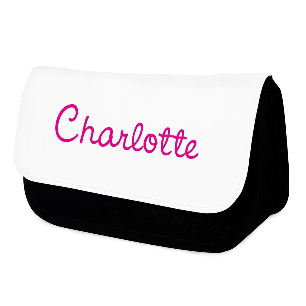 Personalised Pink Name Island Make Up Bag - Engraved Memories