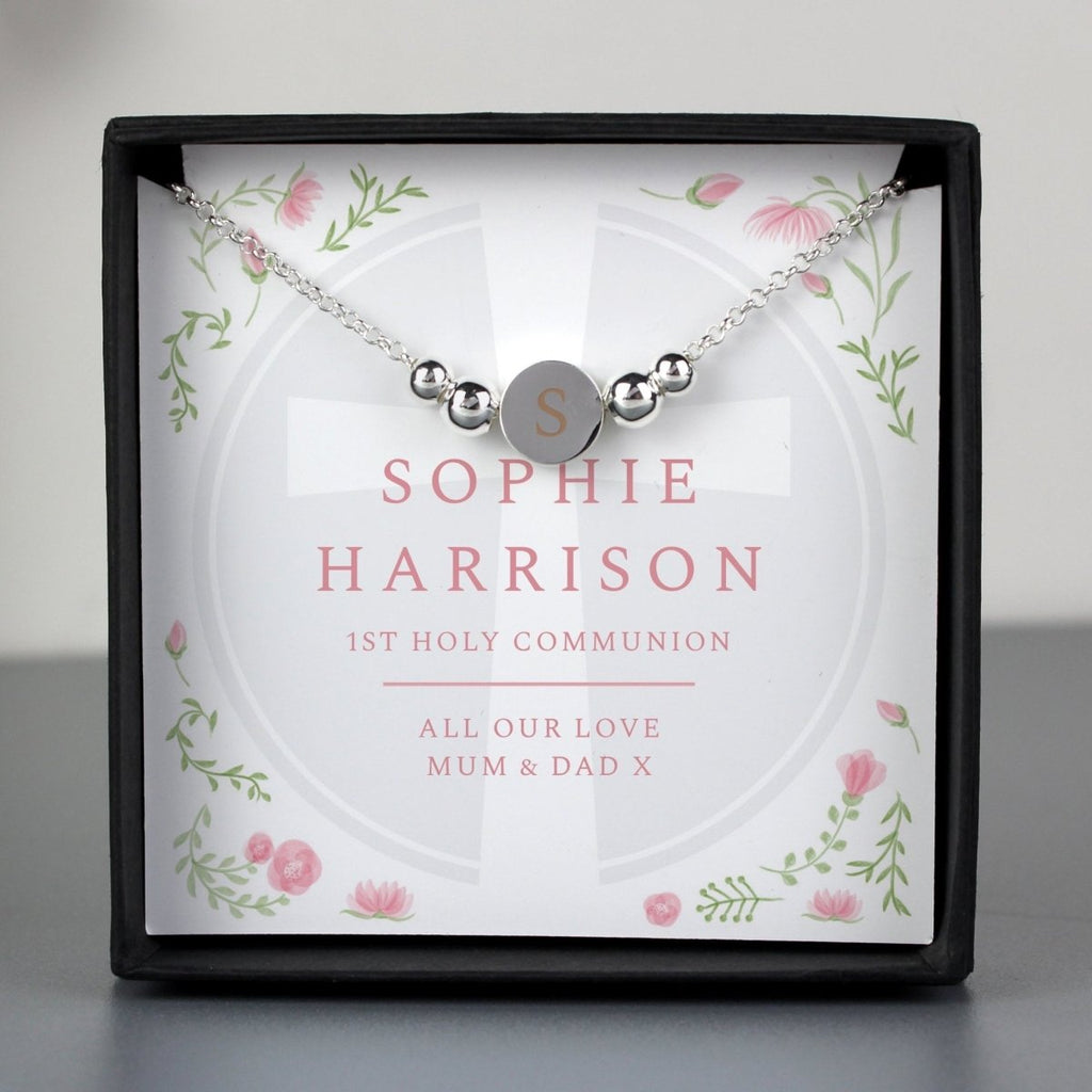 Personalised Religious Bracelet & Box - Engraved Memories