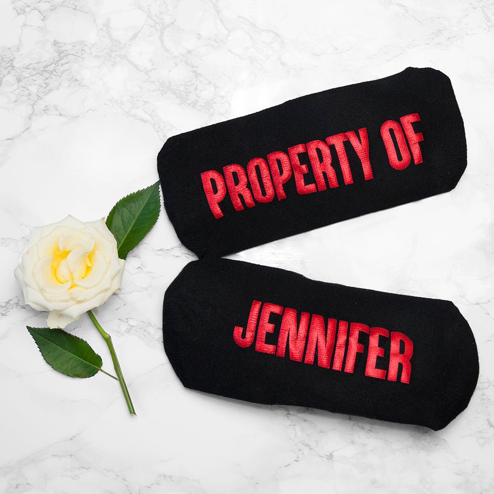 Personalised Sole Mates Romantic Socks - Engraved Memories