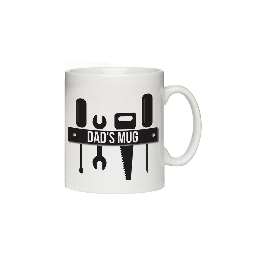 Personalised Tool Bench Mug, Father's day Gift for Men - Engraved Memories