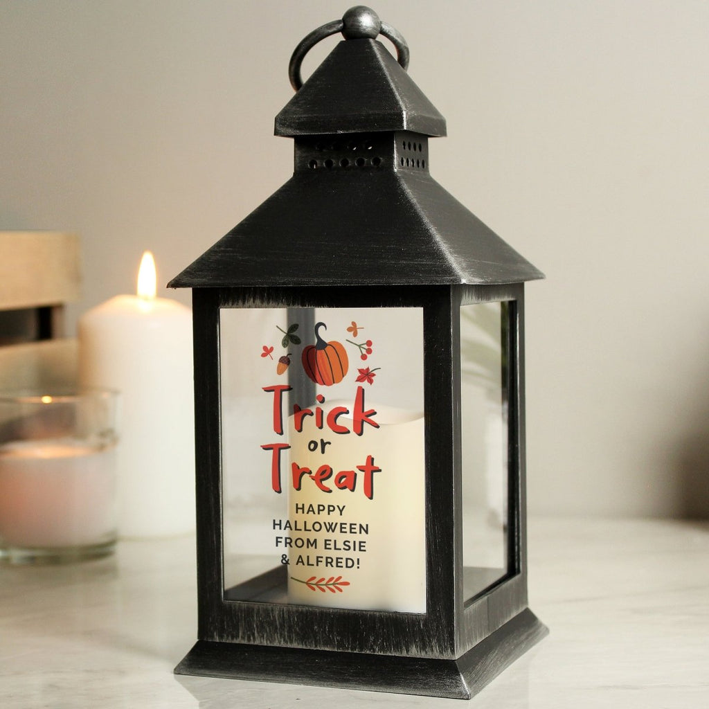 Personalised Trick or Treat Lantern - Engraved Memories