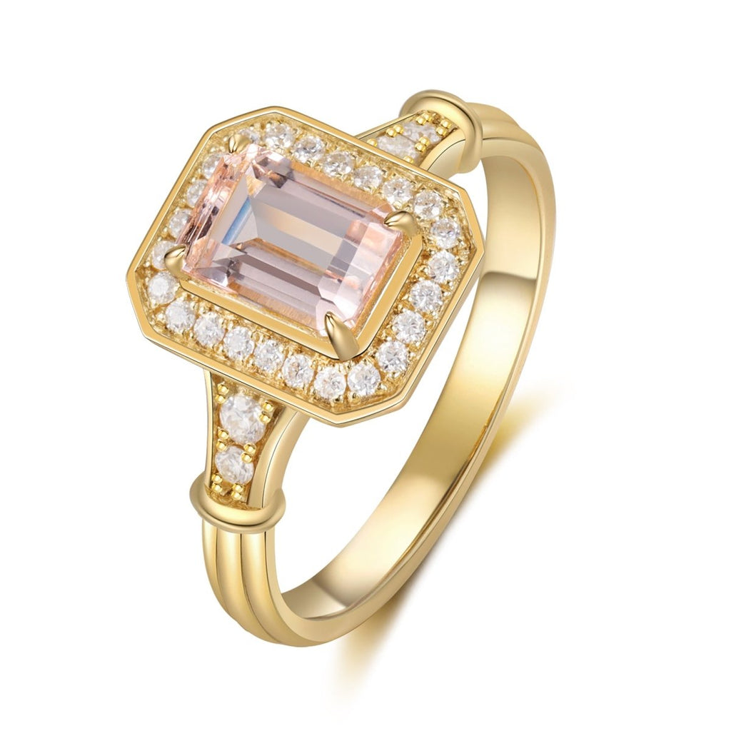 Sterling silver 925 ring featuring a natural pink sapphire gemstone, available in white gold, gold, or rose gold plating.
